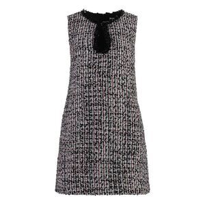 SELF-PORTRAIT Tweed Keyhole Dress Women MULTICOLOR Dresses